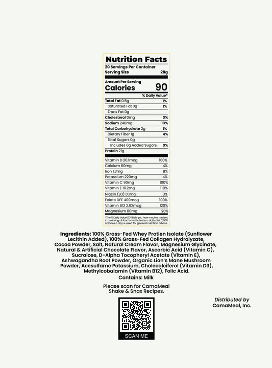 Chocolate - Cama Meal